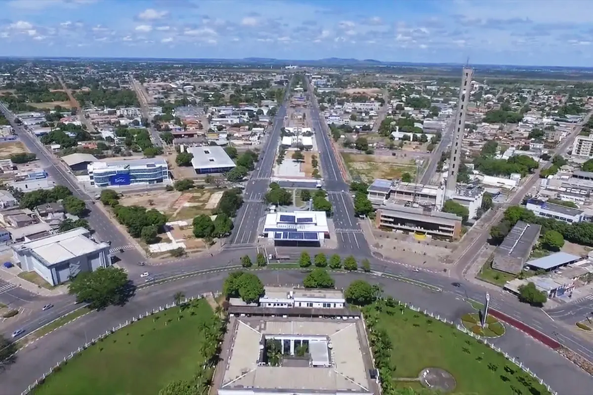 Photo of an Ariel view of Boa Vista. 