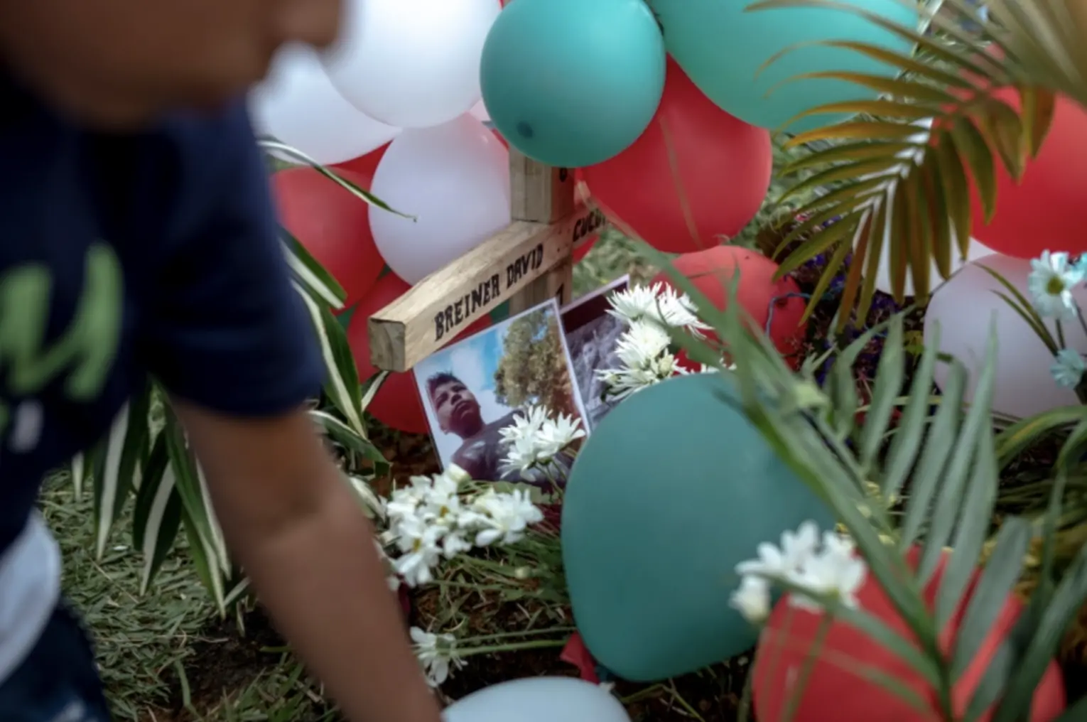 A photo of young boy who died 