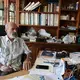 The Rev. Francesco Bortignon in his office explains the daily functions of Mision Scalabrini Cucuta. They provide housing, meals, and education to migrant families.&nbsp;Image by Mariana Rivas. Colombia, 2019.