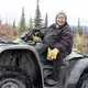 Sarah James on her four-wheeler. Image by Amy Martin. United States, 2019.
