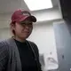 Athena Thompson, hotel employee and Kaktovik resident. Image by Nick Mott. United States, 2019.
