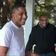 Cecil 'C.J.' Burton III, left, said his father 'never stopped trying' to provide for him and his siblings, despite the child support debt that piled up over decades. Now 54, Cecil Burton is still paying the debt, much of which is owed the government for welfare C.J. and his siblings received when growing up. Image by Karl Merton Ferron / Baltimore Sun. United States, 2019. 