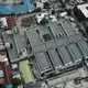 Aerial view of the new State University of Haiti Hospital in Port-au-Prince. The sprawling new hospital campus was one of the first projects approved for Haiti’s reconstruction after the Jan., 12, 2010 earthquake. A decade later, the 534-bed teaching hospital has yet to open its doors to a single patient. Image by Jean Marc Hervé Abélard / The Miami Herald. Haiti, 2019.
