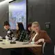 Reporting fellows Olivia Norrmén-Smith from McGill University, Madison Stewart from the University of Iowa, Pallavi Puri from Boston University School of Public Health, and Audrey Henson from Hunter College at the Women's Empowerment panel. Image by Katie Brown. United States, 2019. 