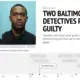 Baltimore Police racketeering case.