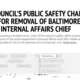 Baltimore Police racketeering case.