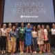 From left to right: Yale School of Forestry and Environmental Studies Student Fellow Emma Johnson, Beyond Religion Student Fellow Lily Moore-Eissenberg (Yale University), Beyond Religion Student Fellow Catherine Cartier (Davidson College), Columbia University School of Journalism Student Fellow Yuhong Pang,&nbsp;Beyond Religion Student Fellow Nikhil Mandalaparthy (University of Chicago), Wake Forest University Student Fellow alum Kiley Price, Contributing Editor Kem Sawyer, American University Student Fellow alum Julia Boccagno, University of Chicago Student Fellow alum Sydney Combs, University and Community Outreach Director Ann Peters, Outreach Coordinator Holly Piepenburg, College of William & Mary Student Fellow alum Julia Canney. Missing:&nbsp;American University Student Fellow alum Camila DeChalus, Johns Hopkins Bloomberg School of Public Health Student Fellow Isabella Gomes, Boston University School of Public Health Student Fellow Pallavi Puri. Image by Jin Ding. United States, 2019. 